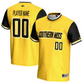 Southern Miss Golden Eagles NIL Pick-A-Player Lightweight Softball Jersey - Gold