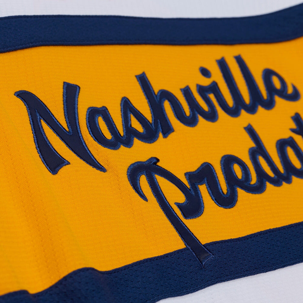 Nashville Predators Filip Forsberg White 2020 Power Play Jersey