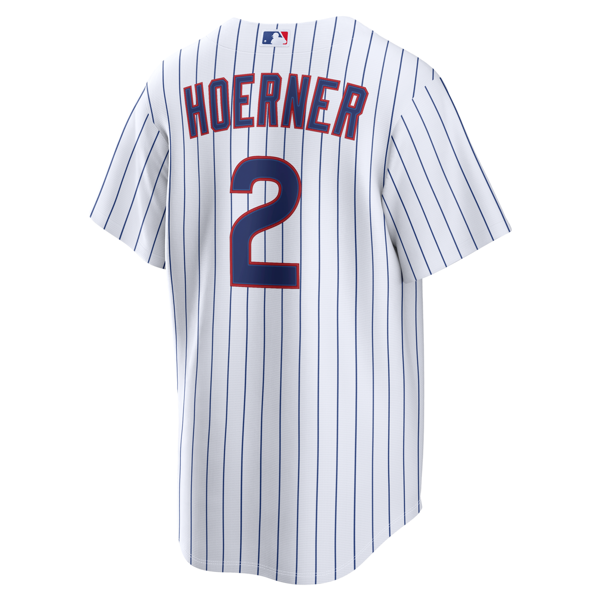 Chicago Cubs Nico Hoerner White Home Replica Baseball Jersey