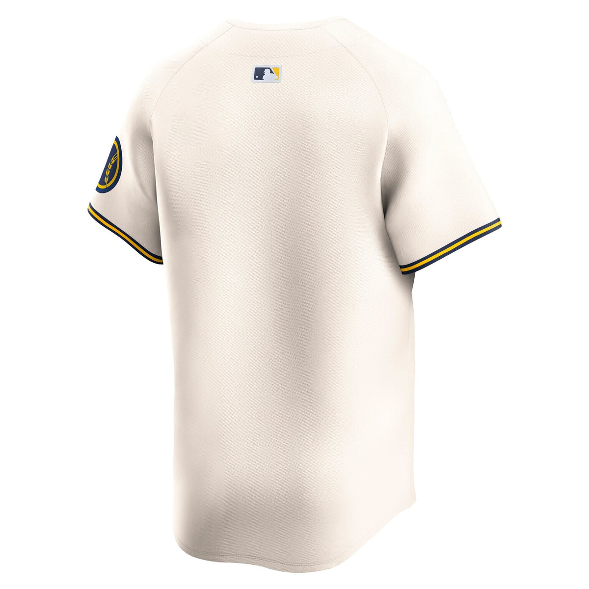 Milwaukee Brewers Cream Home Limited Baseball Jersey