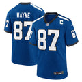 Indianapolis Colts Reggie Wayne Blue Retired Player Alternate Game Football Jersey