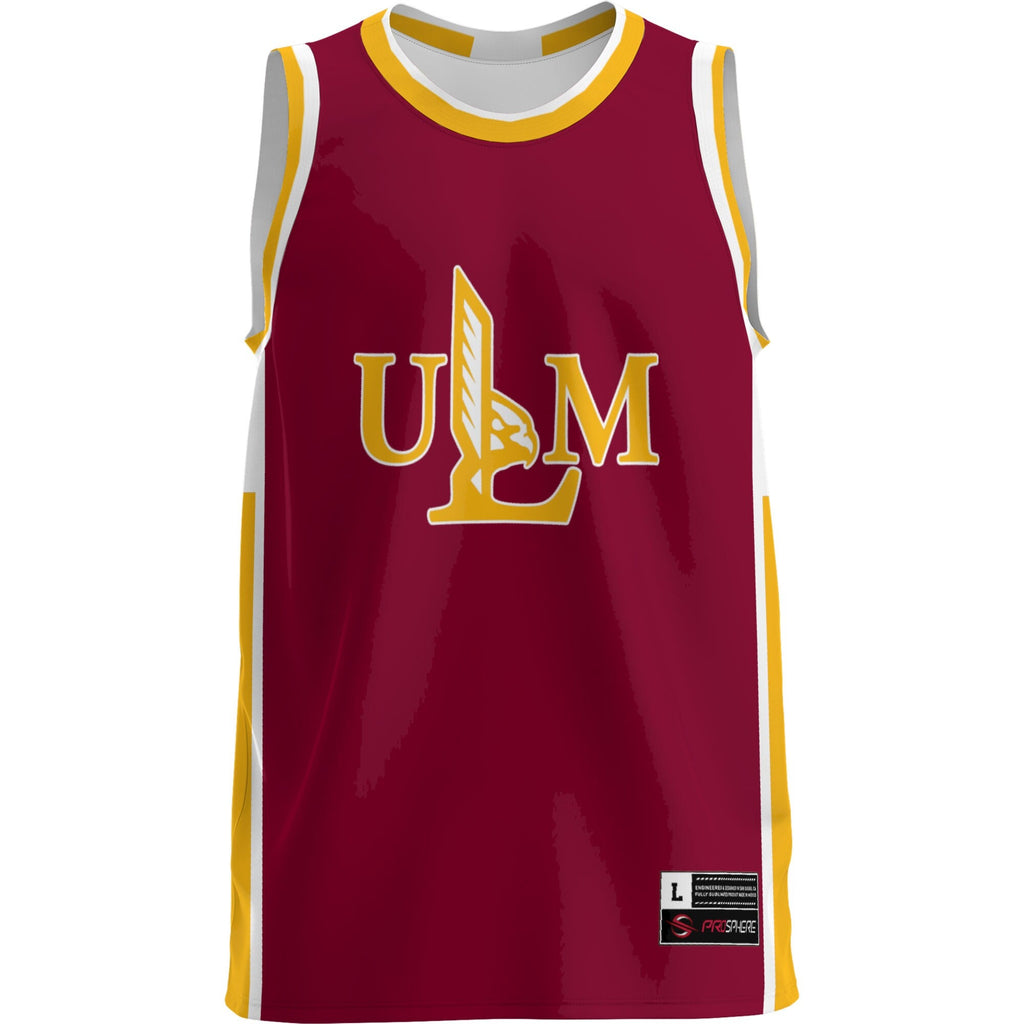 ULM Warhawks Lightweight Basketball Jersey - Maroon