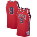 USA 1984 Michael Jordan USA Basketball Alternate Jersey - Red