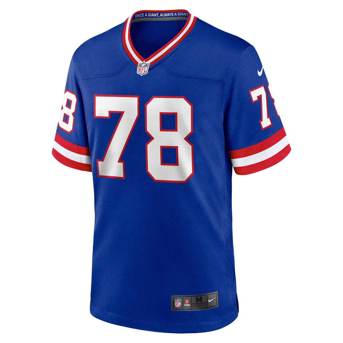 New York Giants Andrew Thomas Royal Alternate Game Football Jersey