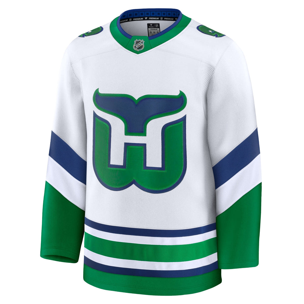 Carolina Hurricanes White Throwback Premium Jersey