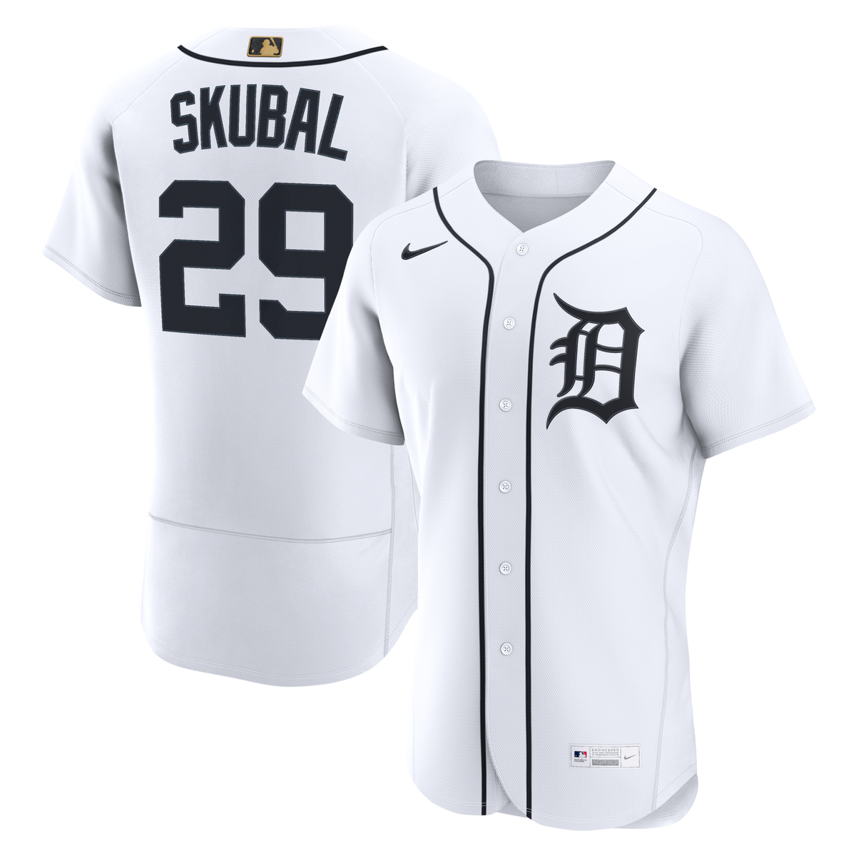 Detroit Tigers Tarik Skubal White MLB Awards Baseball Jersey