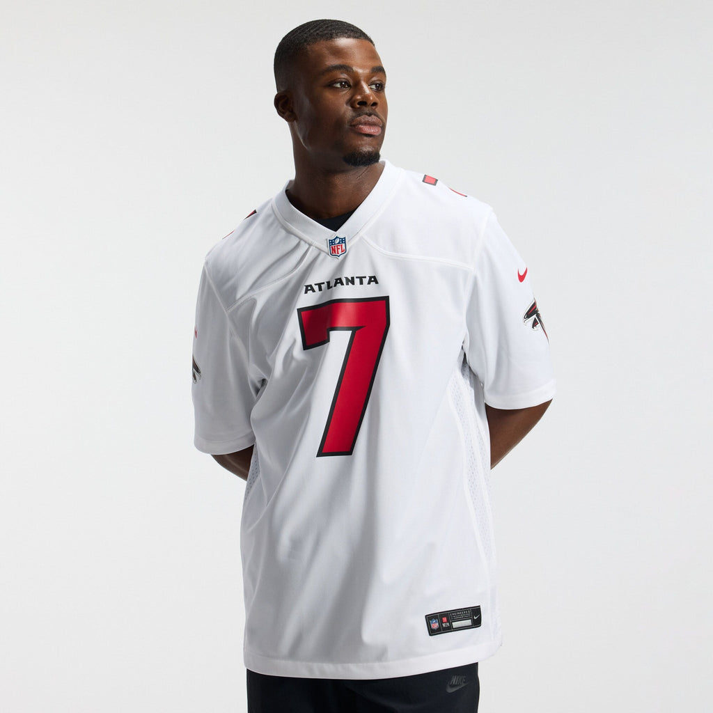 Atlanta Falcons Bijan Robinson White Game Football Jersey