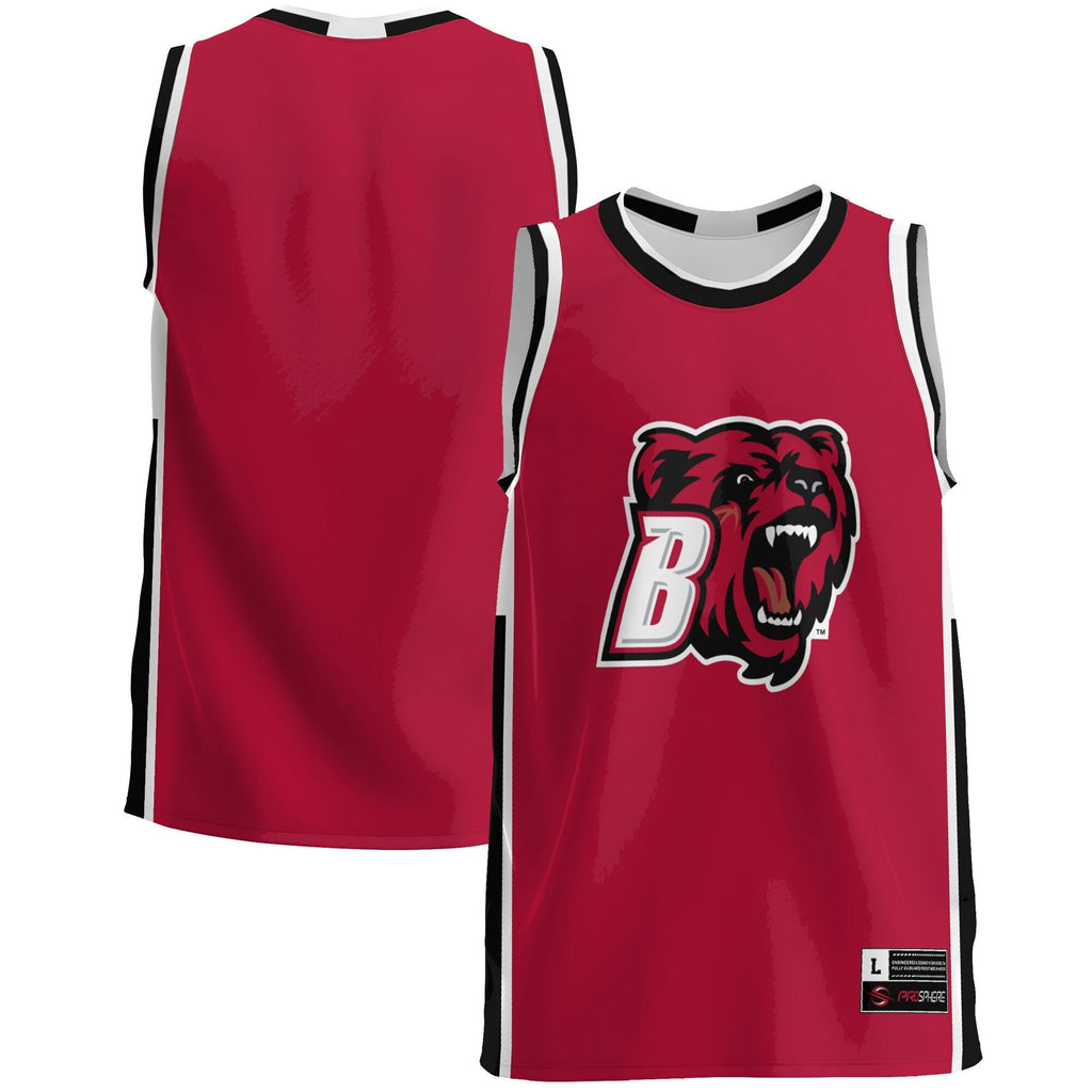 Bridgewater State Bears Lightweight Basketball Jersey - Red