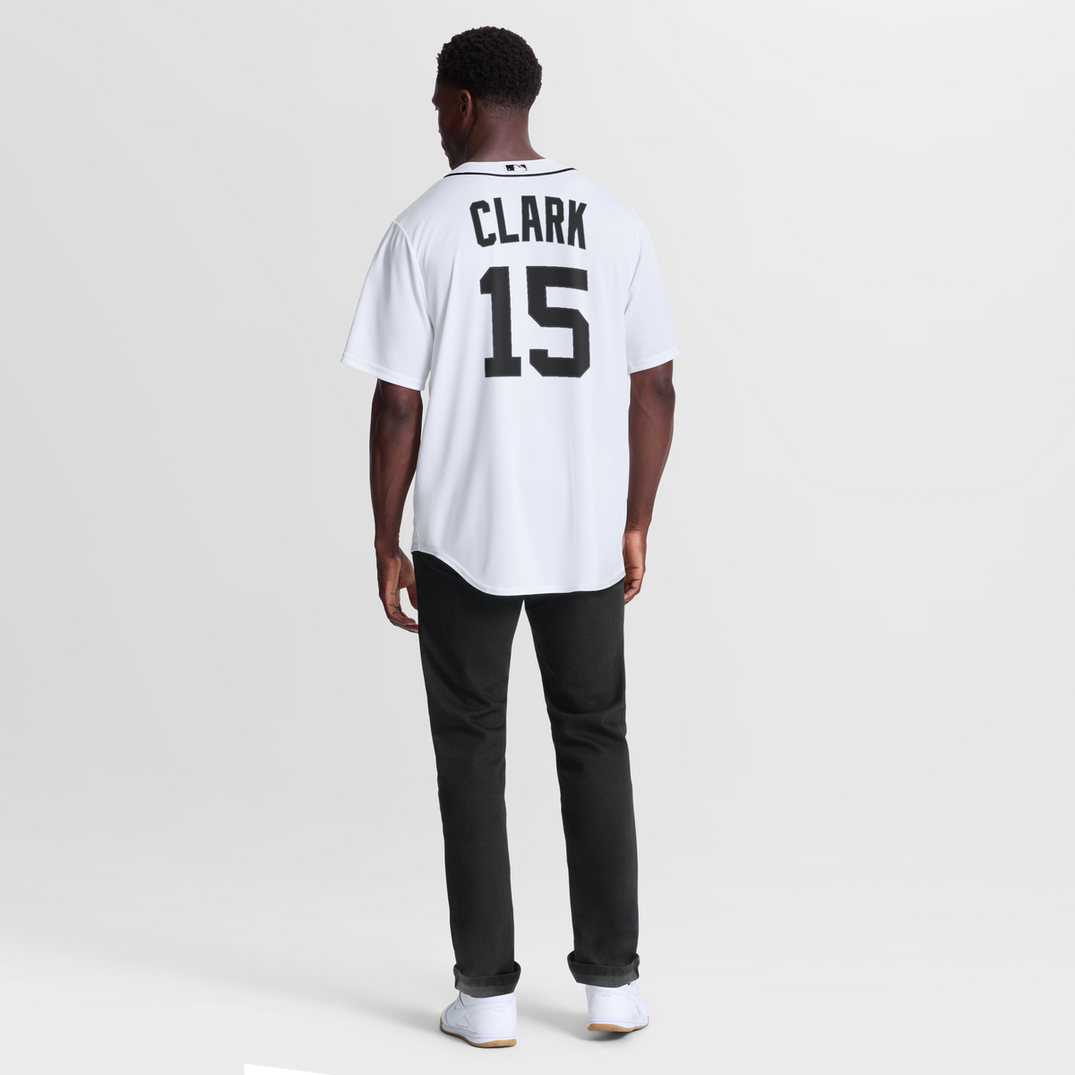 Detroit Tigers Max Clark White Home Replica Baseball Jersey