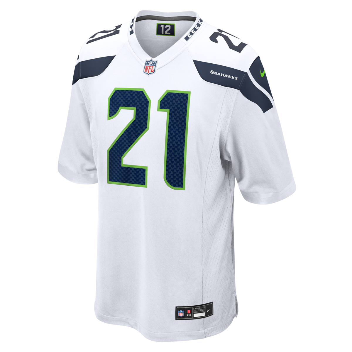 Seattle Seahawks Devon Witherspoon White Game Football Jersey