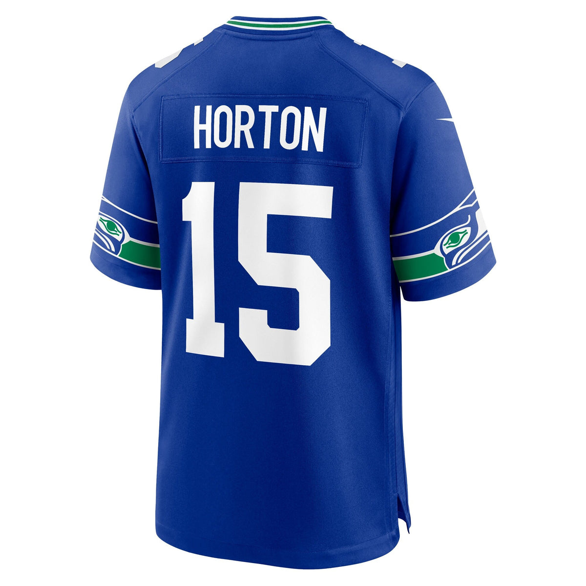 Seattle Seahawks Tory Horton Royal Alternate Game Football Jersey