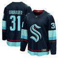 Seattle Kraken Philipp Grubauer Navy Home Breakaway Player Hockey Jersey