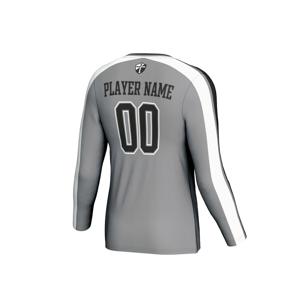 Providence Friars NIL Pick-A-Player Lightweight Collegiate Volleyball Fashion Jersey - Silver