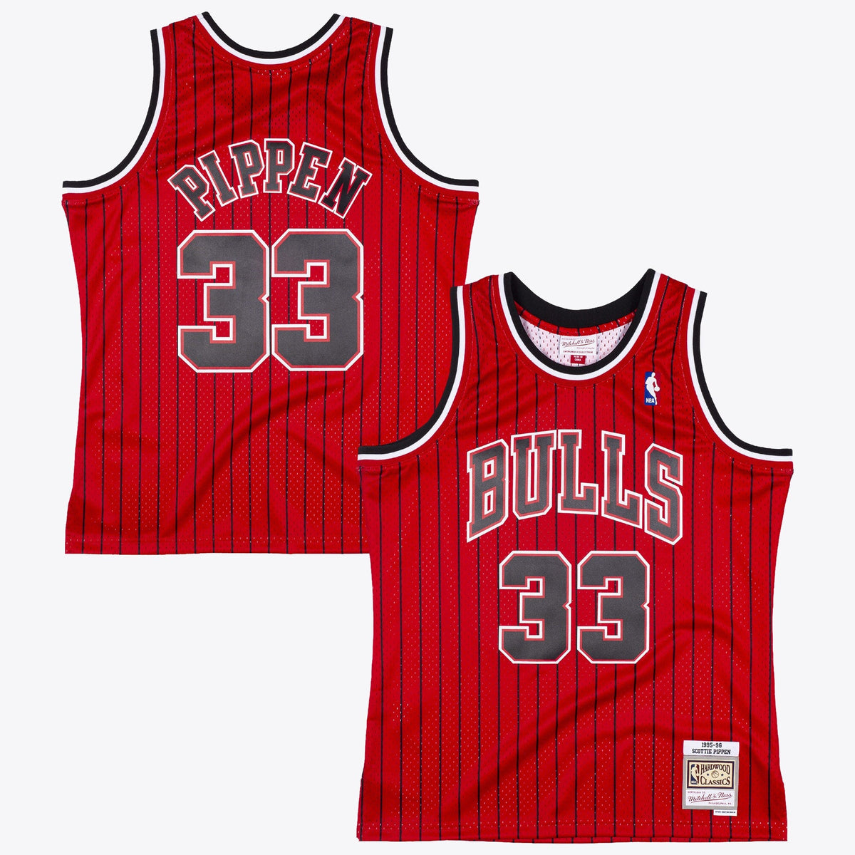 Chicago Bulls Scottie Pippen 1995 Reload Swingman Jersey - Scarlet