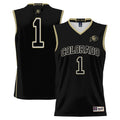 #1 Colorado Buffaloes Replica Lightweight Basketball Jersey - Black
