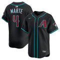 Arizona Diamondbacks Ketel Marte Black Alternate Limited Baseball Jersey