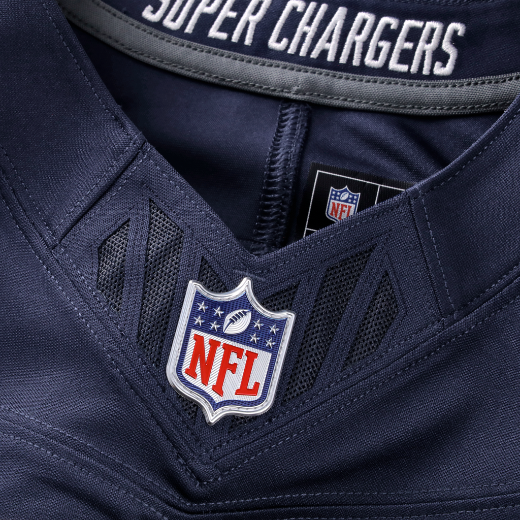 Los Angeles Chargers Derwin James Jr. Navy Alternate Super Chargers Vapor F.U.S.E. Stitched Limited Football Jersey
