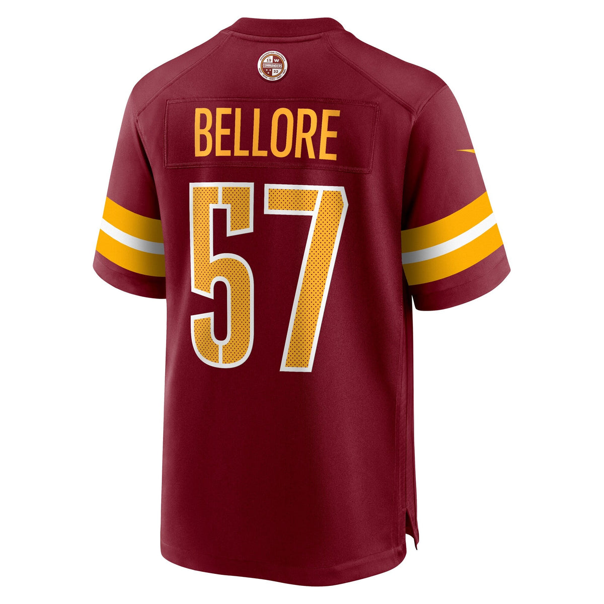 Washington Commanders Nick Bellore Burgundy Team Game Football Jersey