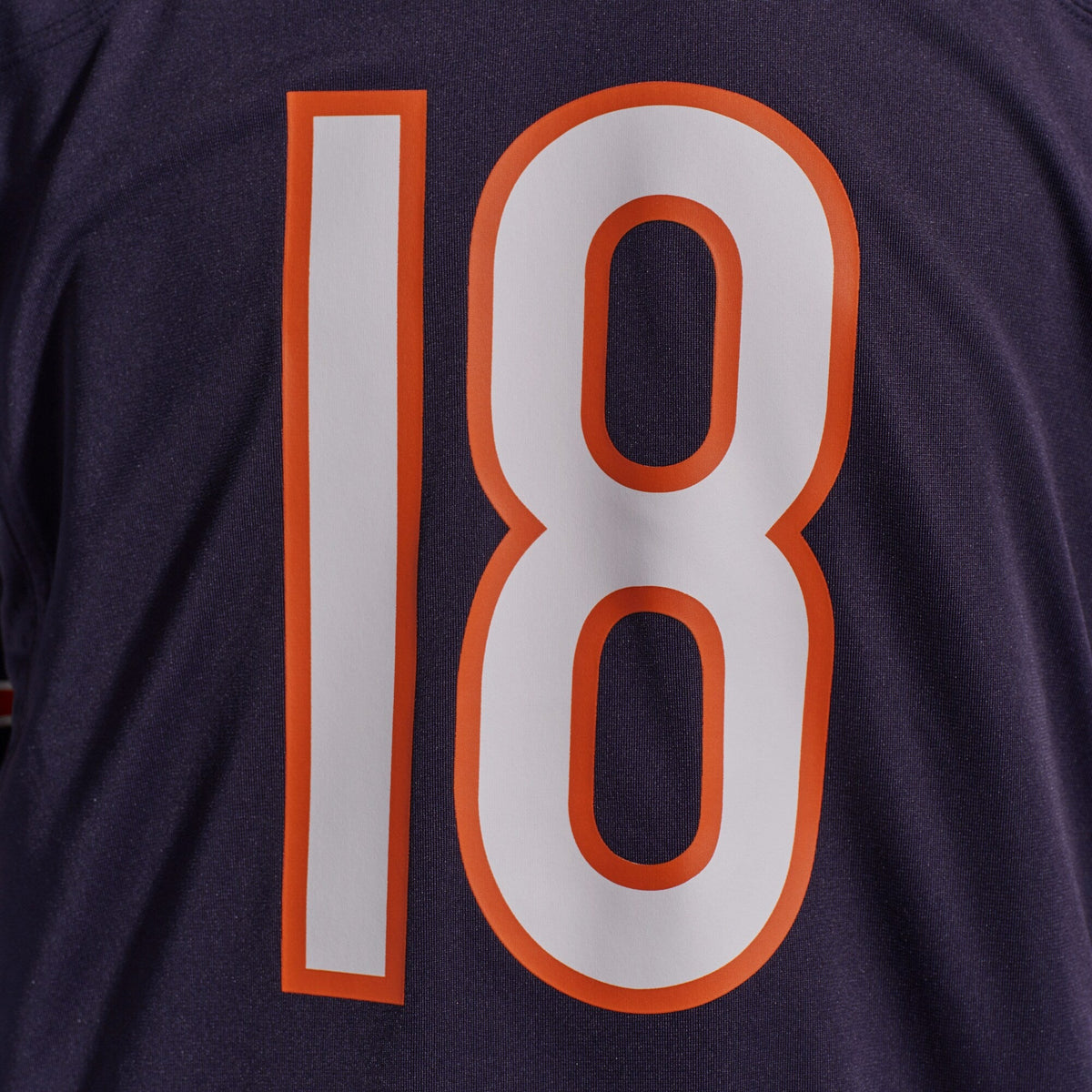 Chicago Bears Caleb Williams Navy Player Game Football Jersey