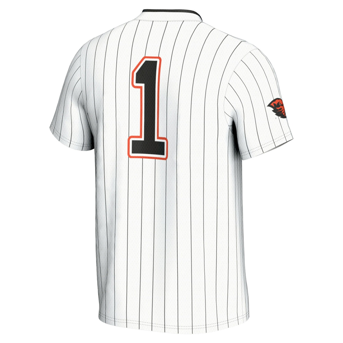 #1 Oregon State Beavers Softball Fashion Jersey - White