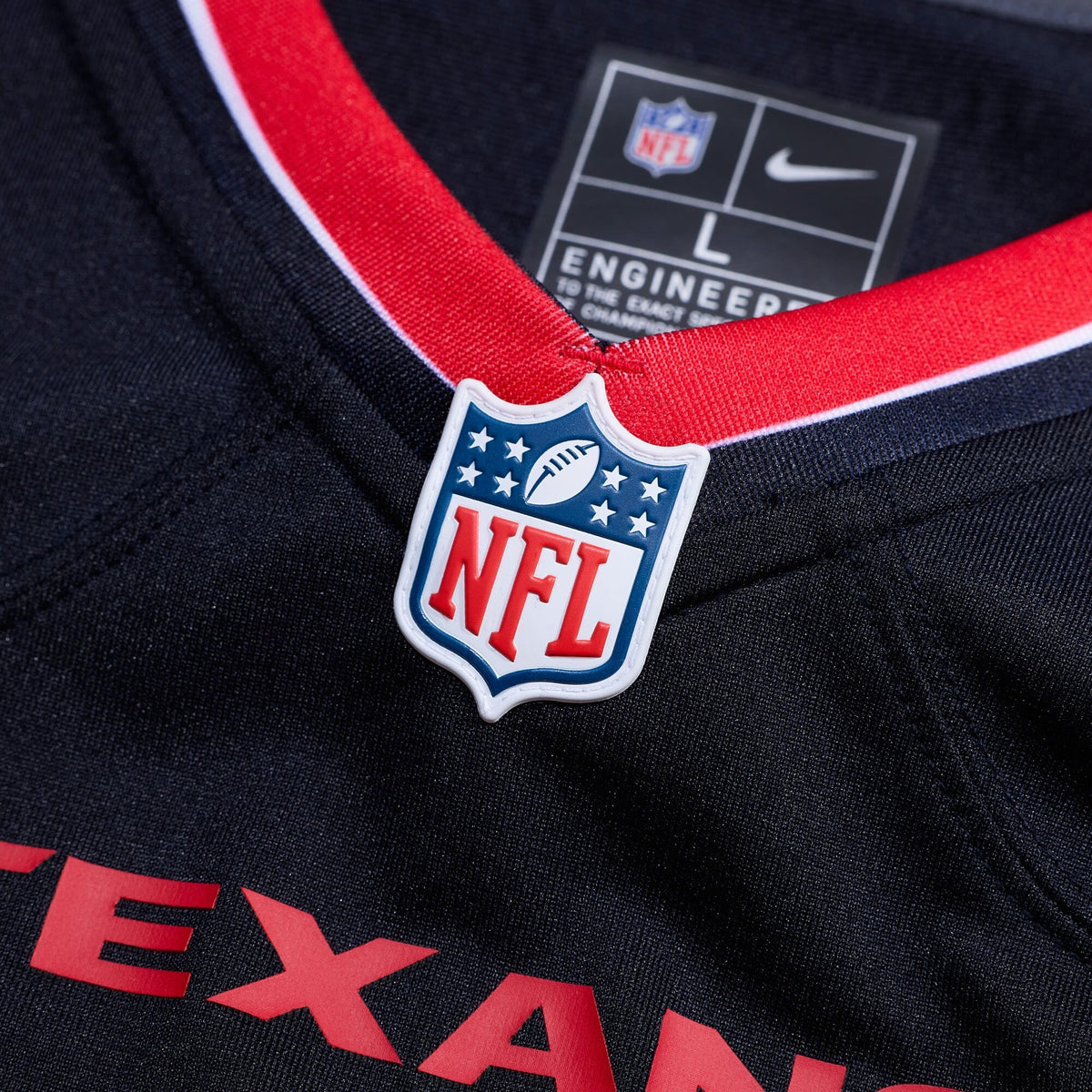 Houston Texans Tank Dell Navy Game Football Jersey