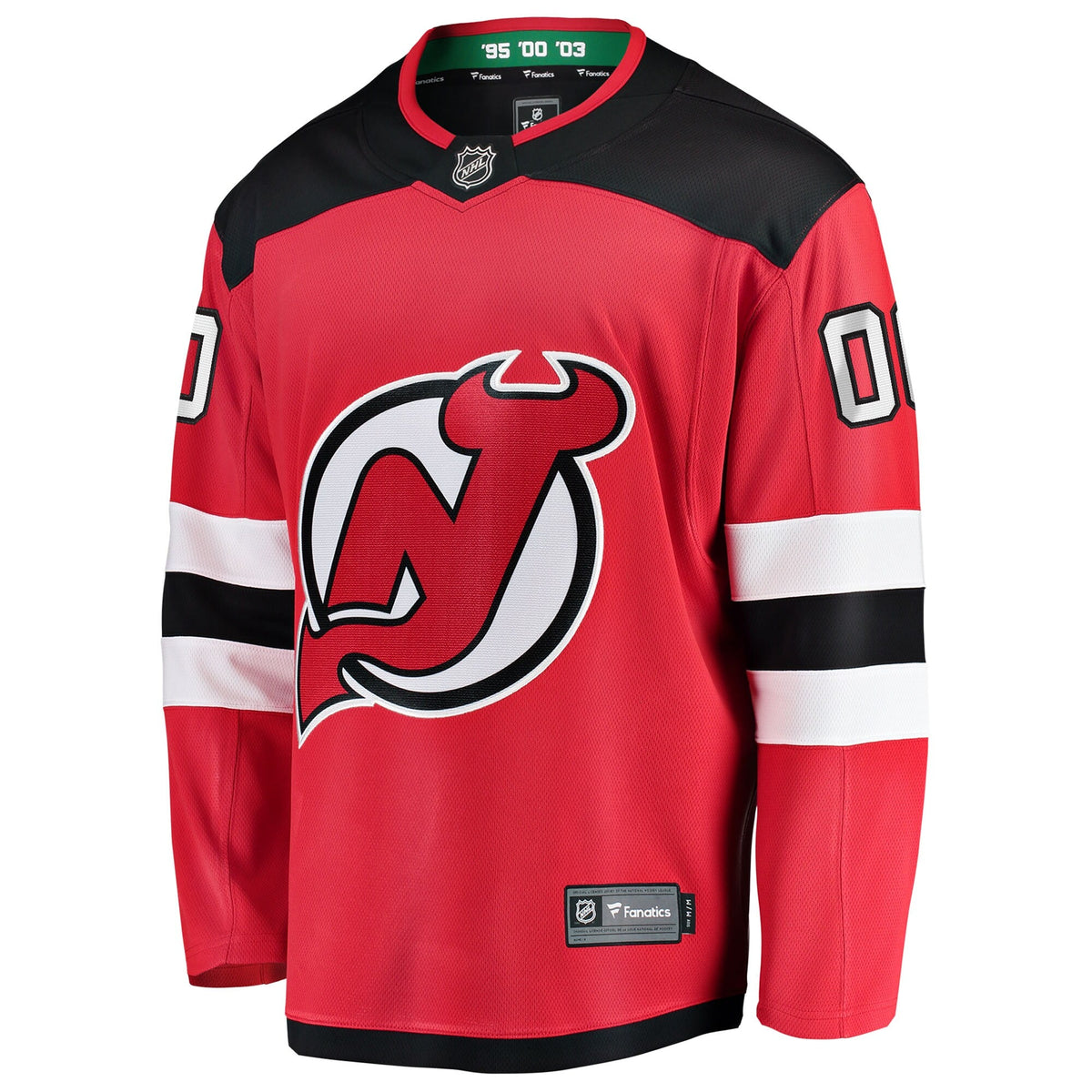 New Hockey Jersey Devils Red Home Breakaway Custom Jersey
