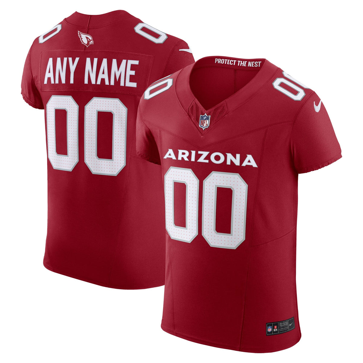Arizona Cardinals Cardinal Vapor F.U.S.E. Elite Custom Football Jersey