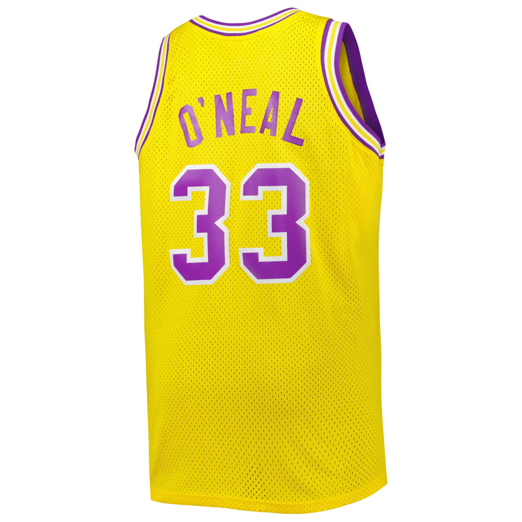 Shaquille O'Neal LSU Tigers 1990/91 Big & Tall Swingman Jersey - Gold
