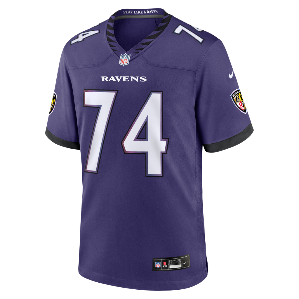 Baltimore Ravens John Simpson Purple Team Game Football Jersey
