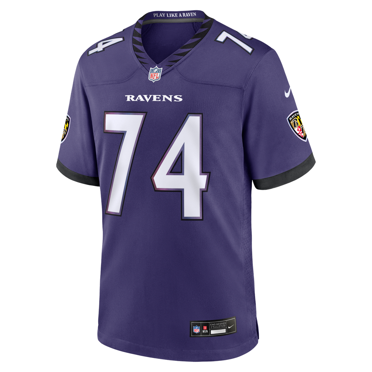 Baltimore Ravens John Simpson Purple Team Game Football Jersey
