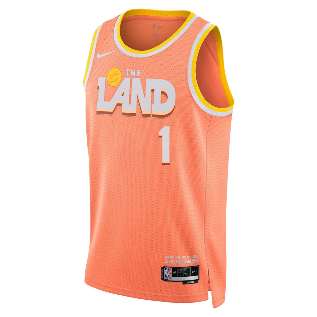Cleveland Cavaliers 2025/26 City Edition Swingman Jersey - Orange - Max Strus