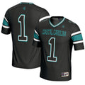 #1 Coastal Carolina Chanticleers Endzone Football Jersey - Black