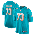 Miami Dolphins Austin Jackson Aqua Game Football Jersey