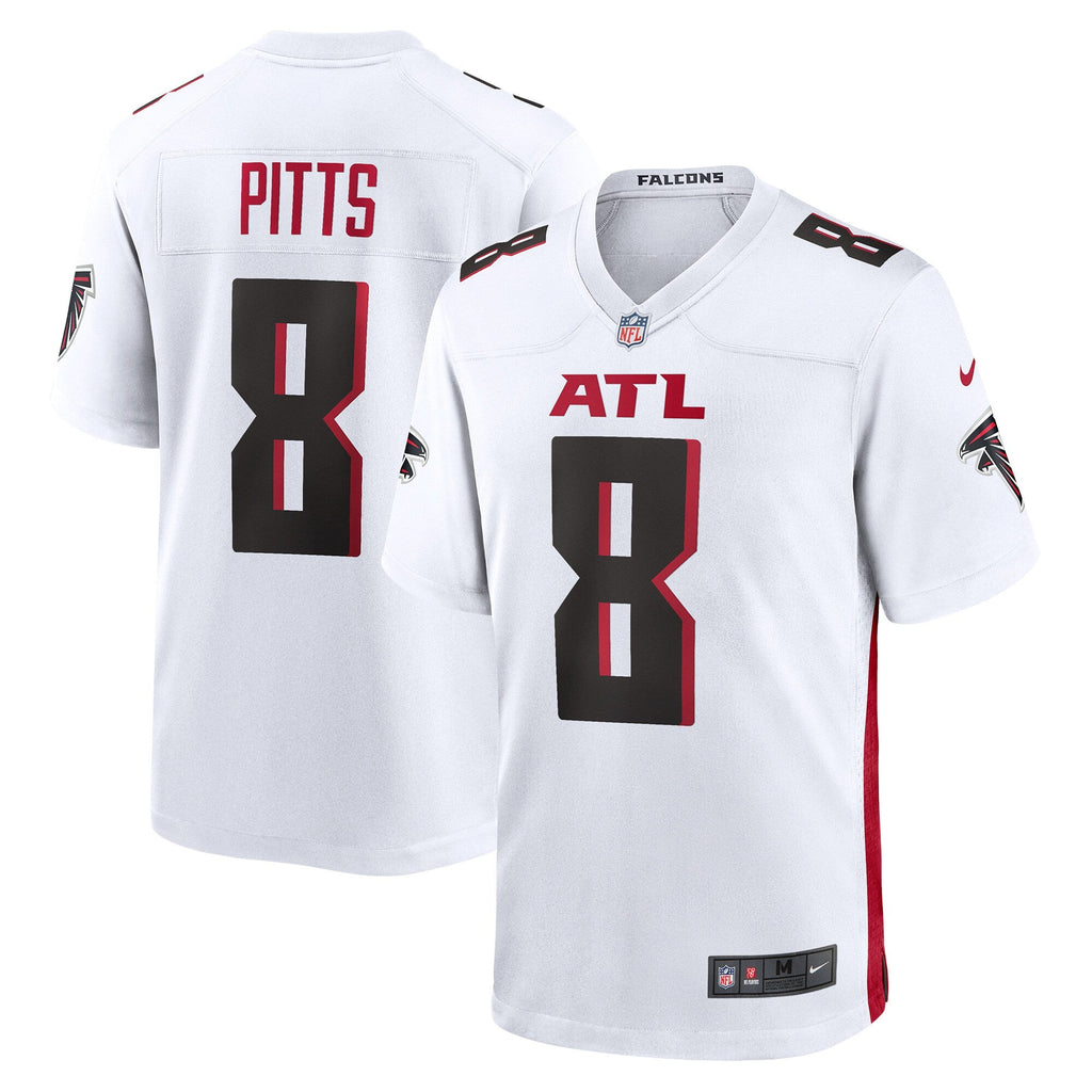 Atlanta Falcons Kyle Pitts White Game Player Football Jersey