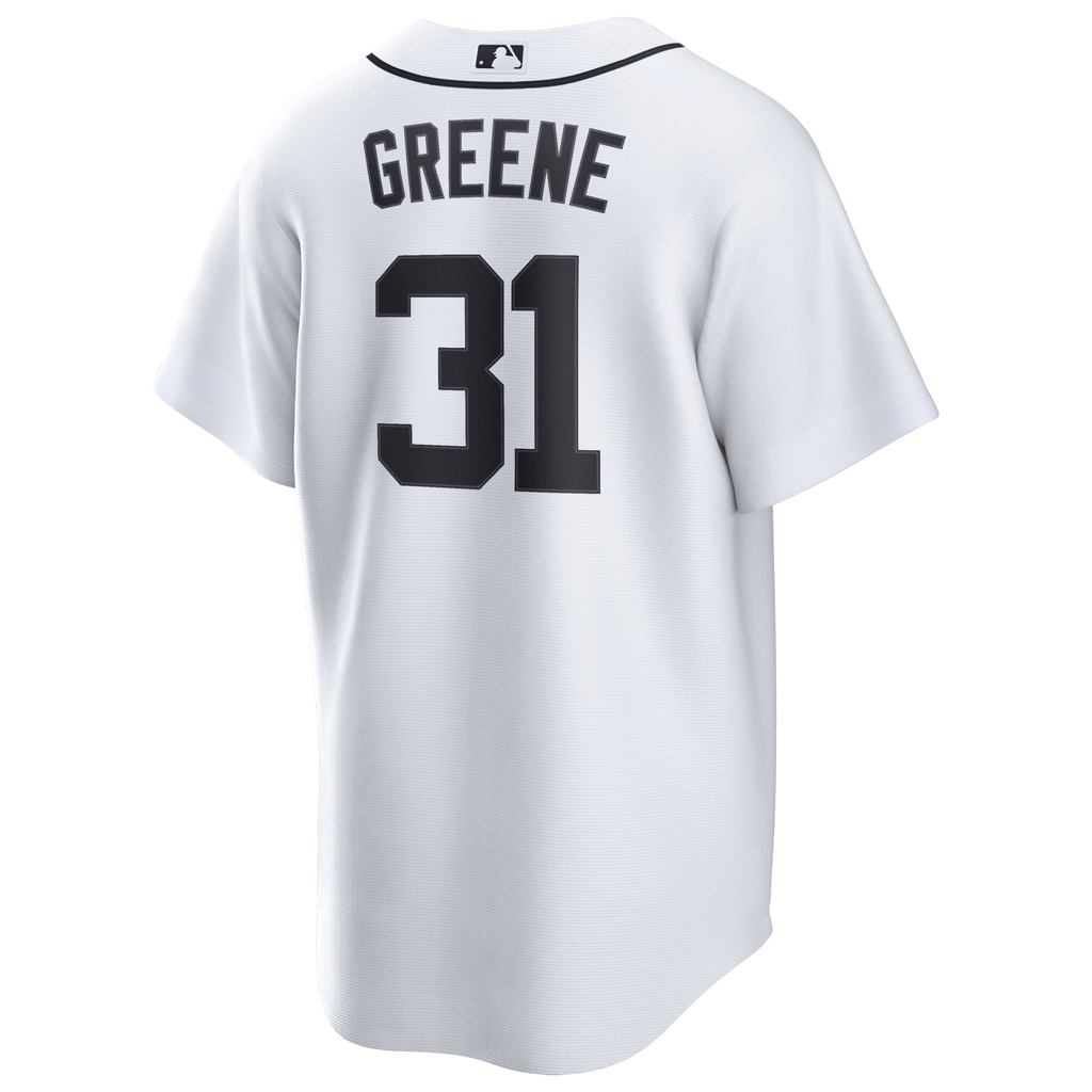 Detroit Tigers Riley Greene White Home Replica Baseball Jersey