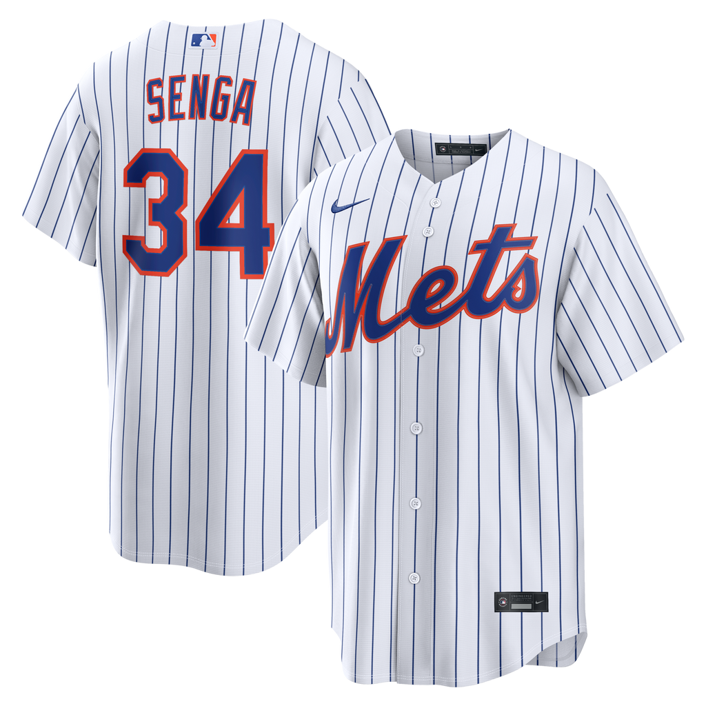 New York Mets Kodai Senga White Home Replica Baseball Jersey