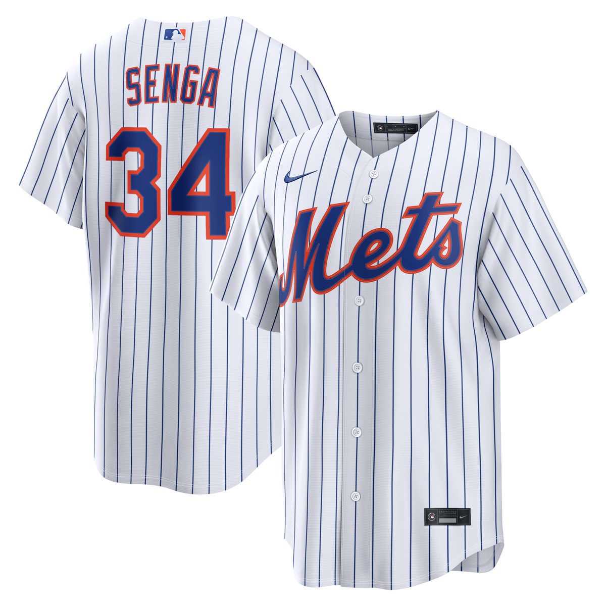 New York Mets Kodai Senga White Home Replica Baseball Jersey