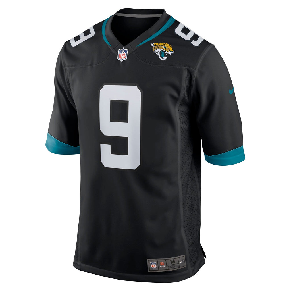 Jacksonville Jaguars Logan Cooke Black Game Football Jersey