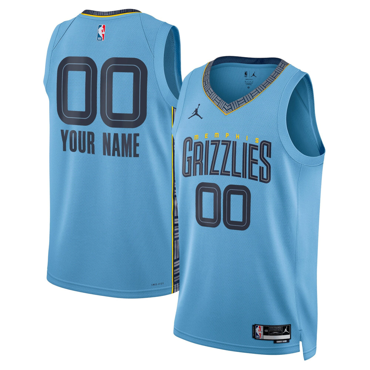 Memphis Grizzlies Statement Swingman Jersey - Custom