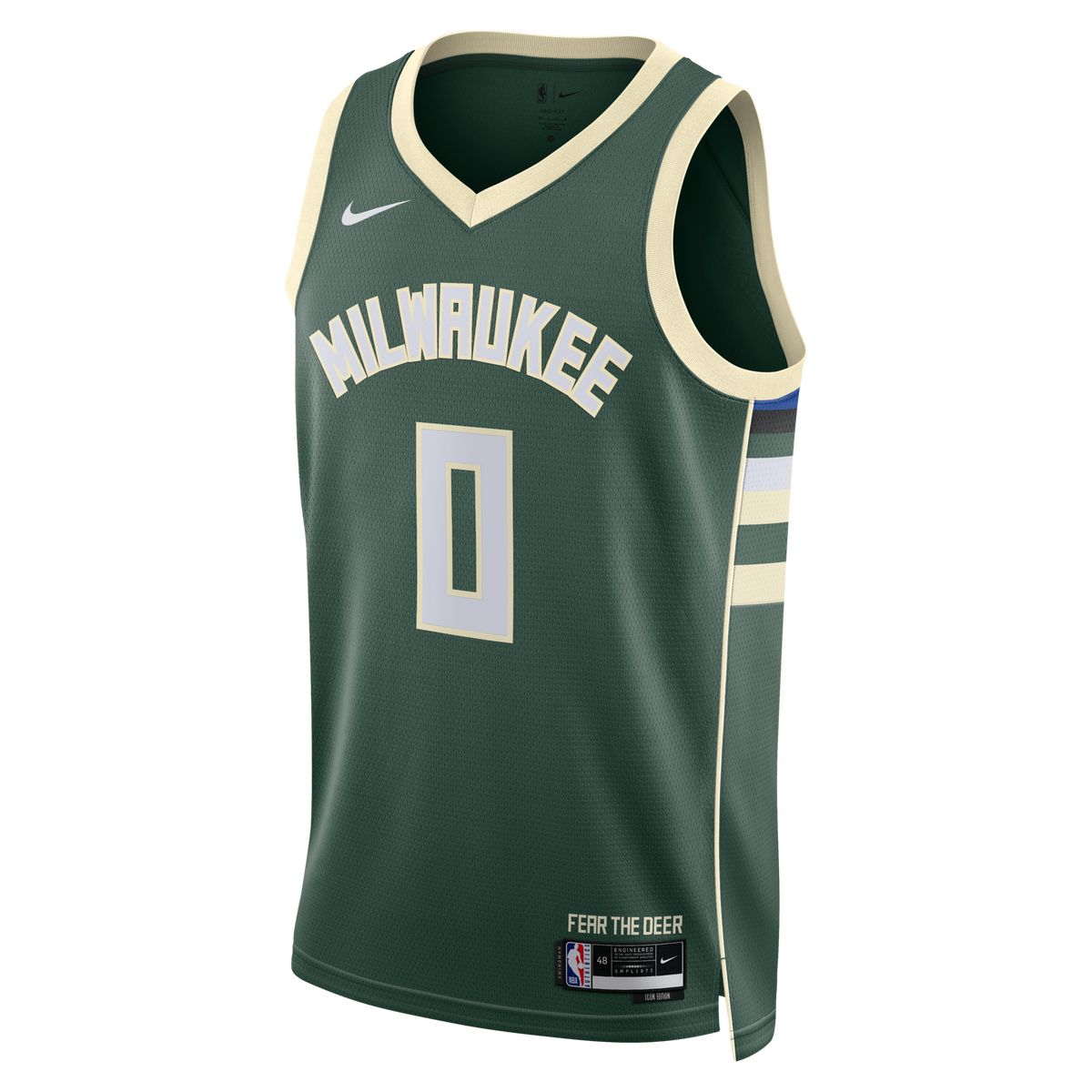 Milwaukee Bucks Icon Swingman Jersey - Green - Brayden Burries