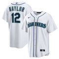 Seattle Mariners Josh Naylor White Home Replica Baseball Jersey