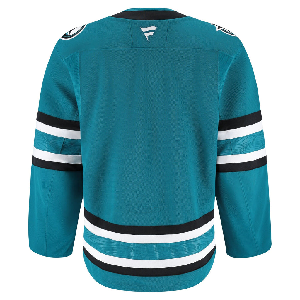 San Jose Sharks Teal Home Pro Jersey