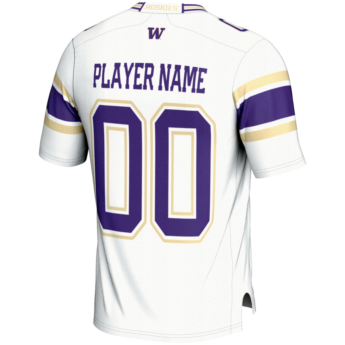Washington Huskies NIL Pick-A-Player Football Jersey - White