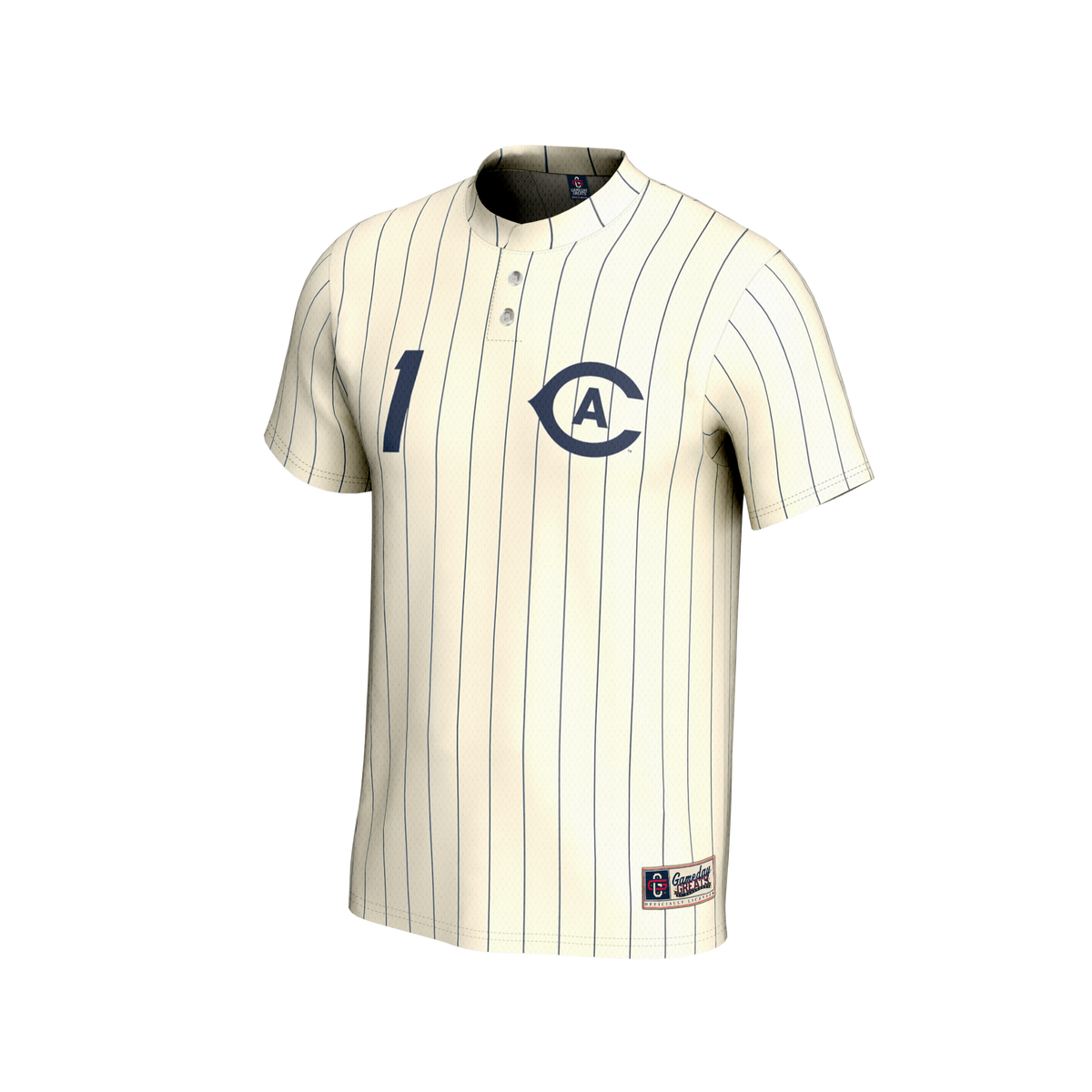 White UC Davis Aggies Lightweight Collegiate Baseball Fashion Jersey