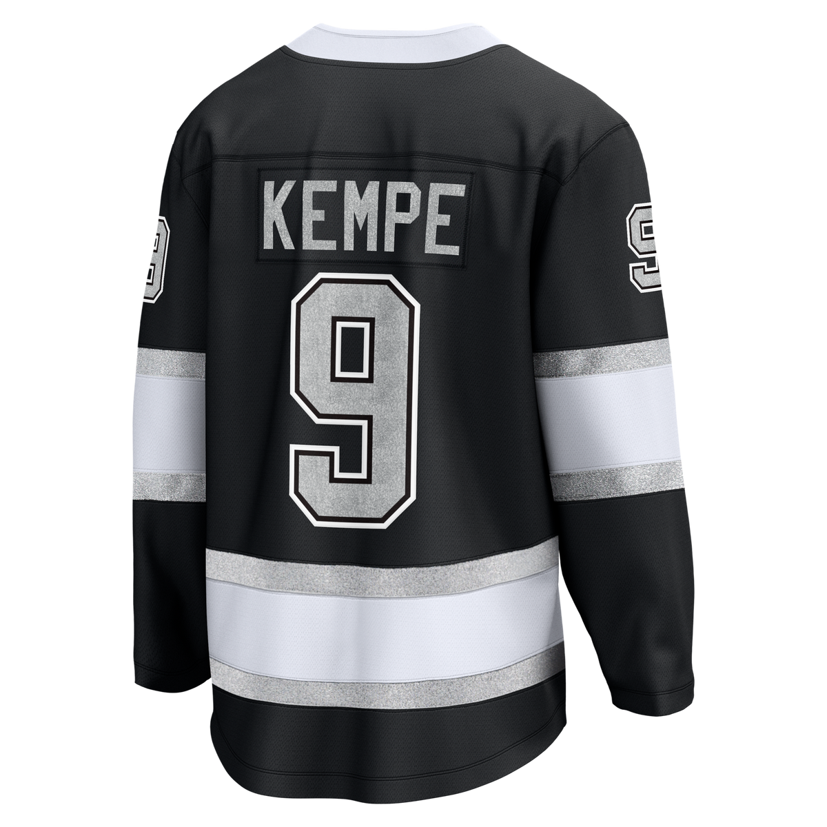 Los Angeles Kings Adrian Kempe Black Home Premier Breakaway Player Hockey Jersey