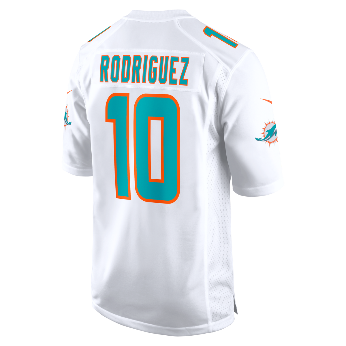 Miami Dolphins Jacob Rodriguez White Game Football Jersey