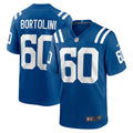 Indianapolis Colts Tanor Bortolini Royal Game Football Jersey