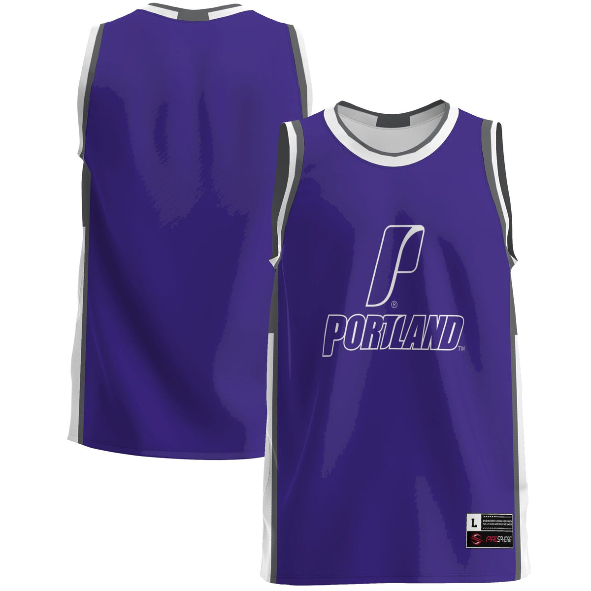 Portland Pilots Lightweight Basketball Jersey - Purple