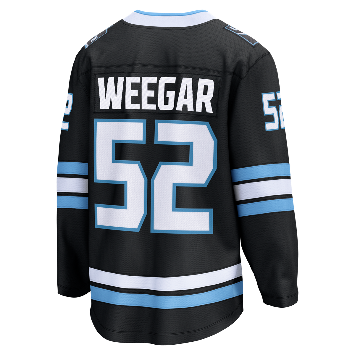 Utah Mammoth MacKenzie Weegar Black Home Breakaway Hockey Jersey