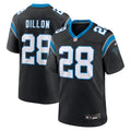 Carolina Panthers AJ Dillon Black Team Game Football Jersey